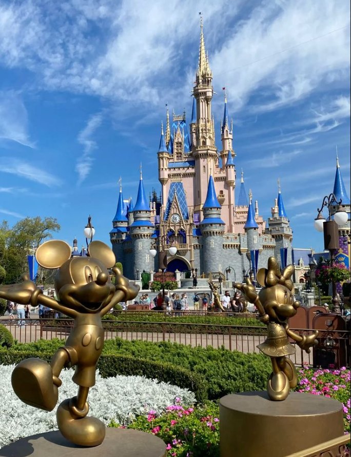 Castelo da Cinderela na Disney World Orlando